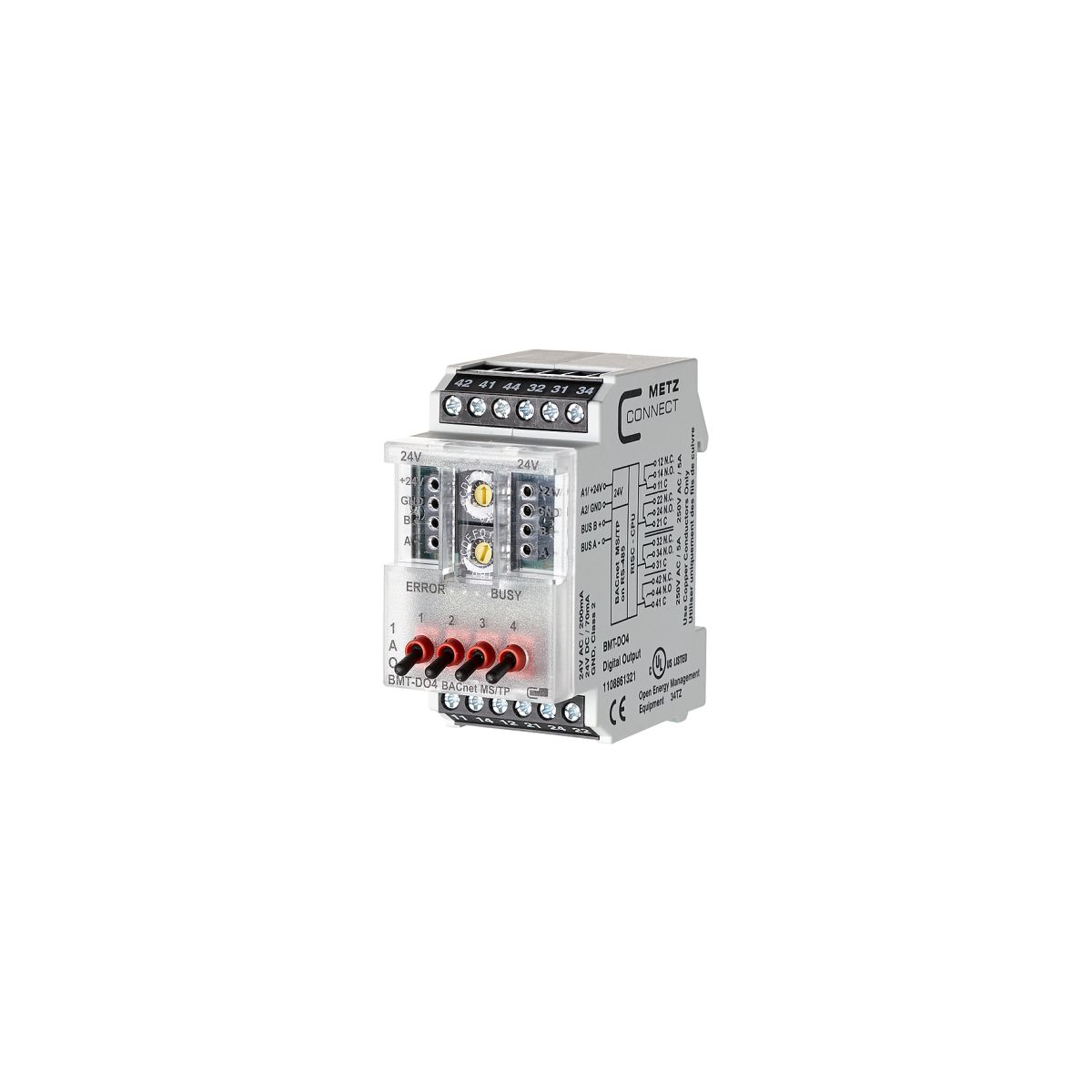 BACnet MS/TP Module / BMT-DO4 BACnet MS/TP – ELBRO Catalog