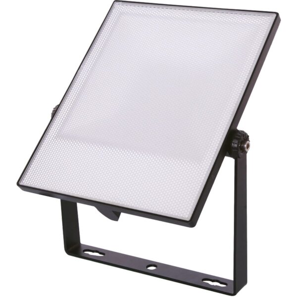 Projecteur à LED avec un boîtier fin et moderne et un rendement lumineux élevér, IP65, 5000 K, 50 W, 5000 lm, dimensions 222 x 301 x 38 mm