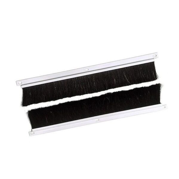 Coffret mural Duopac jeu de brosses, pour passage des câbles, ouverture maximale LxP 80x360mm