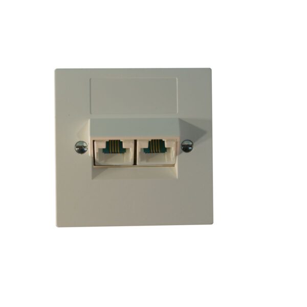 Appareil F ISDN 2xRJ45/nb s bl