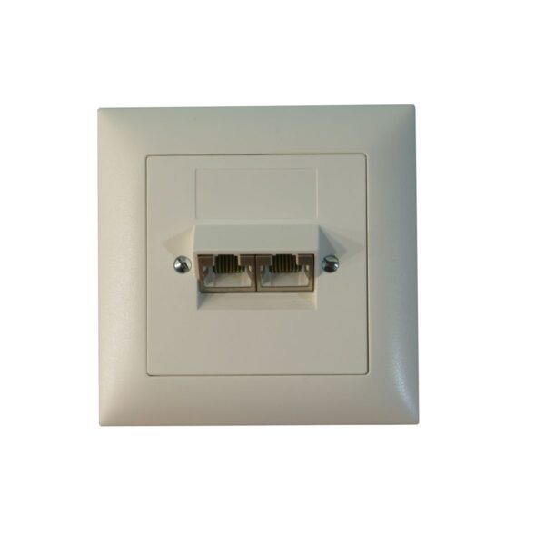 Prise FMI ISDN 2xRJ45bl bl