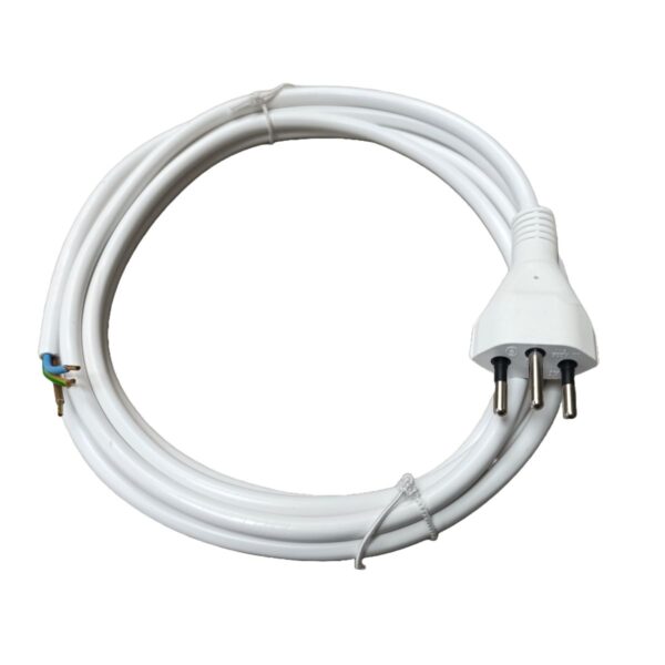 Câble de raccordement T12/embouts 3m blanc 3x1.0 mm2