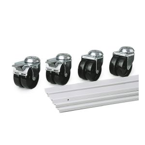 Coffret mural Duopac jeu des roulettes pivot, set à 4 pcs.