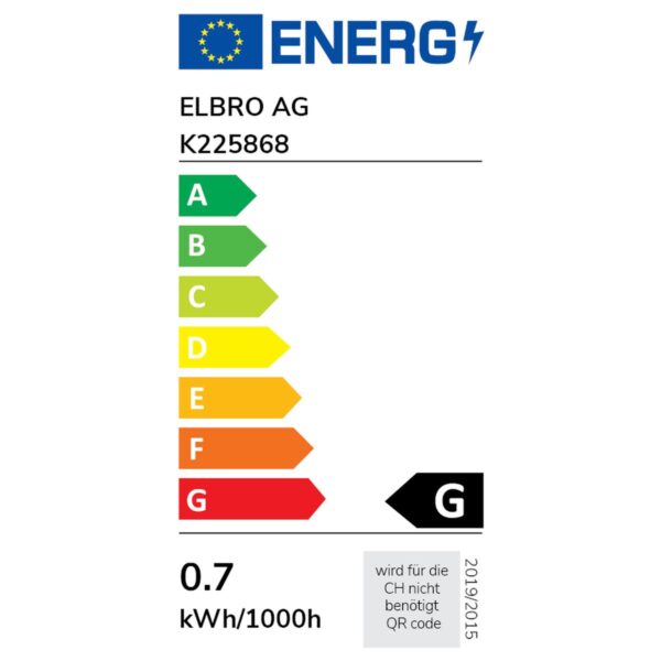 Ampoules-LED E27 0.7W 40lm 300° pour guirlandes d`illumination blanc Ø45mm plastic cover – Image 2