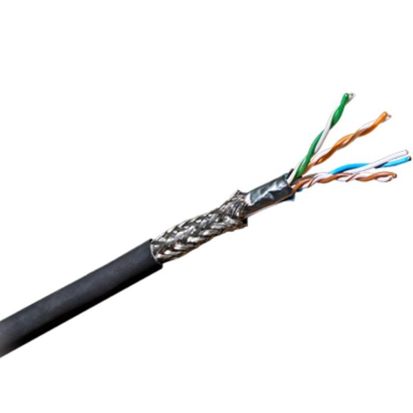 Câble d'installation LANmark 5e Industry, Cat5e, SF/UTP, AWG24, LSZH, noir, 1000m, Eca