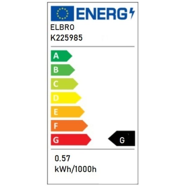 LED E27, 0,7 W, 40 lm, 2700 K, 300° pour l’éclairage festif, blanc, Ø G45mm, piston en plastique, blanc, transparent – Image 2
