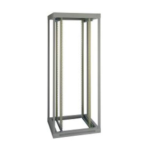 Châssis 42UH 19" gris LxPxH 600x600x2000mm,sans parois et porte