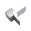 Ecke innen für Kabelkanal K226794, L=110mm, B=60mm, Aluminium, silber eloxiert
