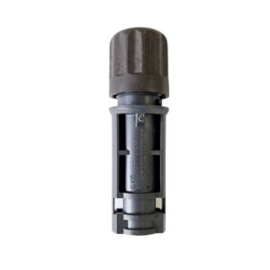 Fiche de couplage PV 6 mm², presse-étoupe 6 - 6.6 mm, noir