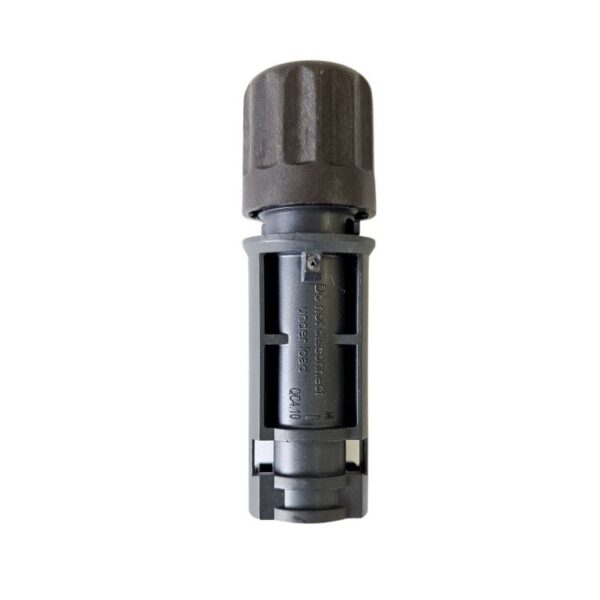 Fiche de couplage PV 6 mm², presse-étoupe 6 - 6.6 mm, noir