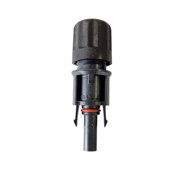 PV-Kupplungsbuchse 6 mm², Kabelverschraubung 6 - 6.6 mm, schwarz