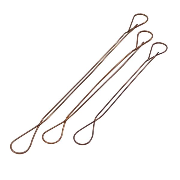 Collier, 160 mm, acier cuivré, 1000 pcs. – Image 2