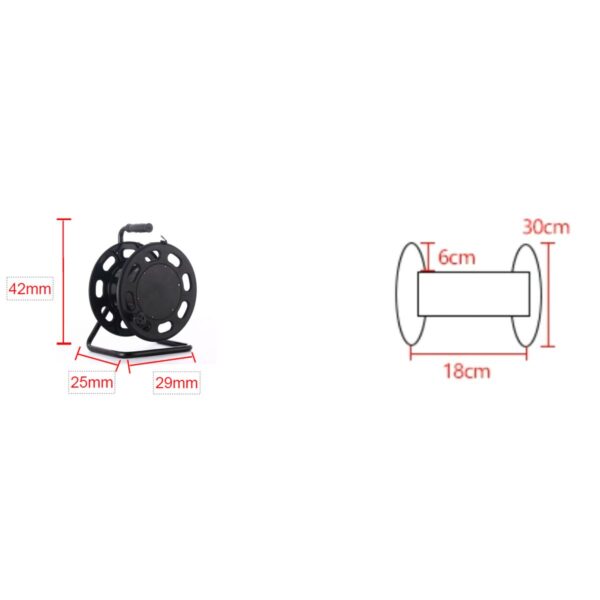 Tambour de câble vide pour bande lumineuse LED jusqu'à 50 mètres – Image 4
