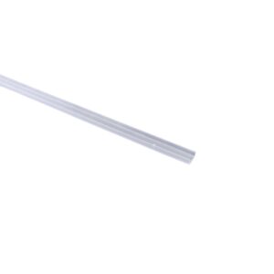 Profil de montage pour bande LED, 2 m, PVC, résistant aux UV, transparent