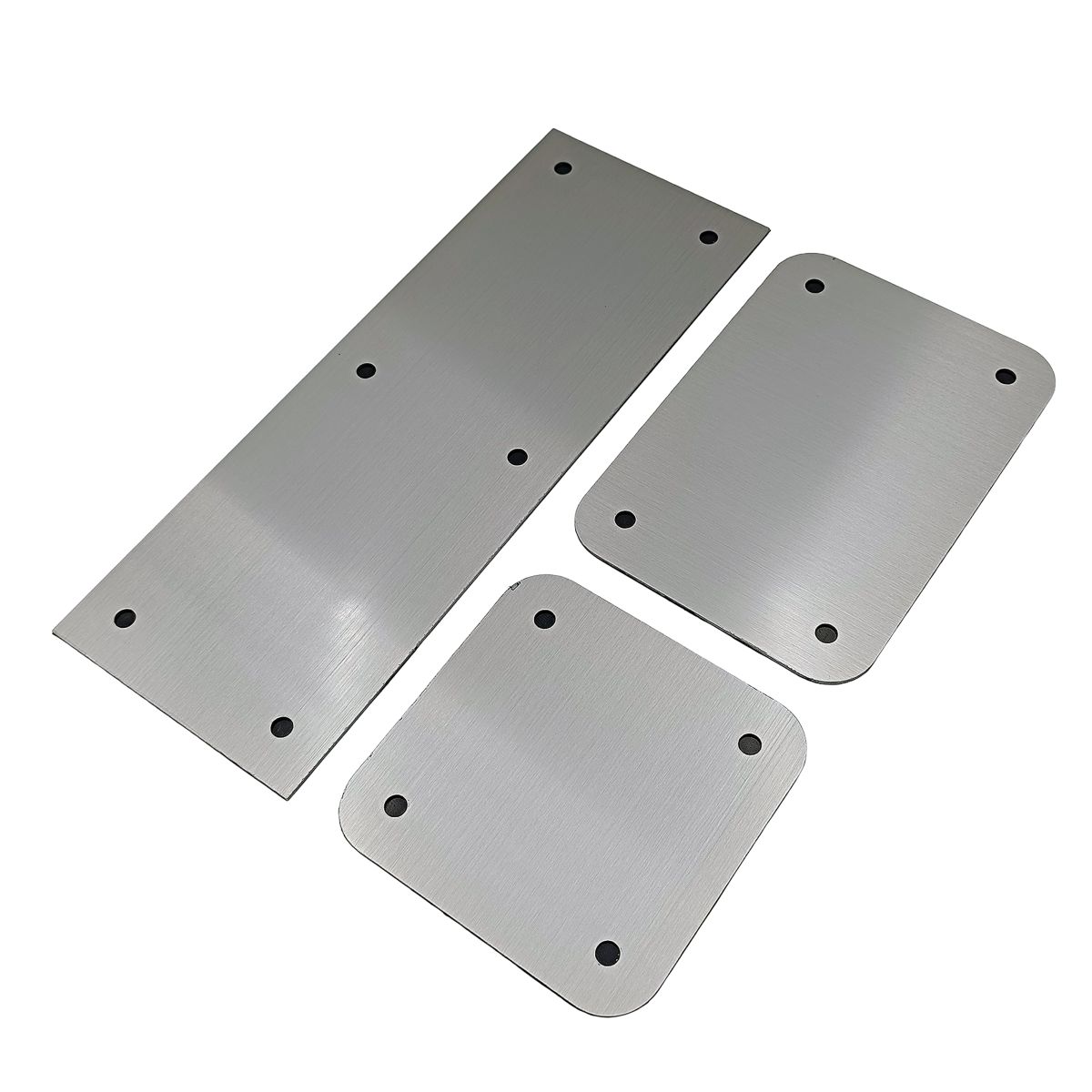 Couvercle étache, pour locaux humides/ mouillés, couvercle d'obturation, épaisseur 1,5 mm, avec joint, 88 x 88 mm, acier V2A – Image 2