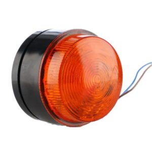 Gyrophare au xénon, 230 V AC, orange, IP67