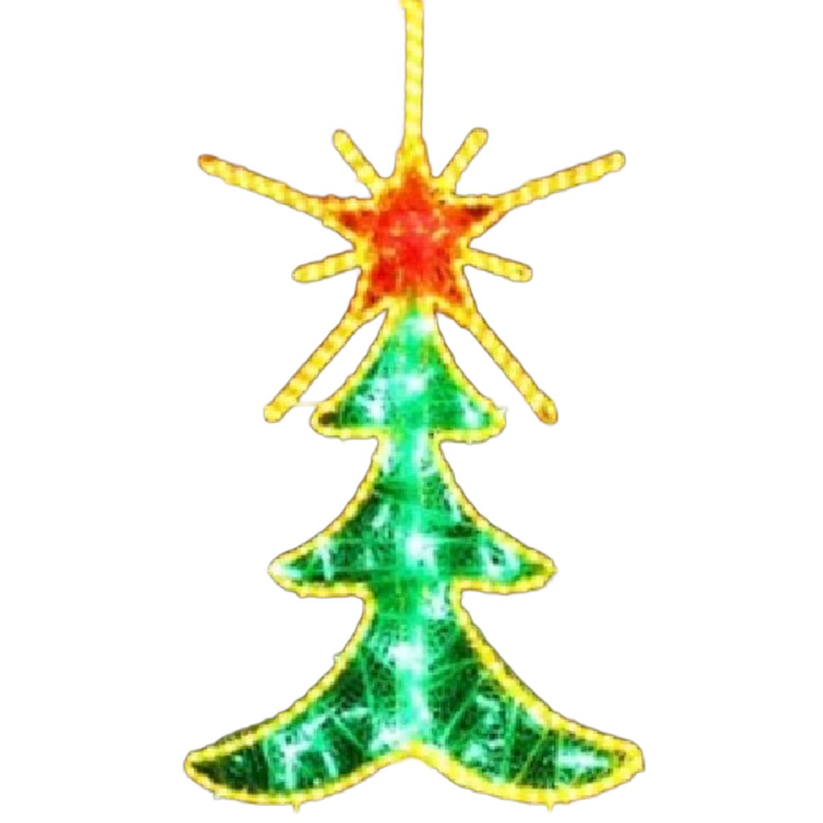 2D-Weihnachtsbaum 60 x 40 cm