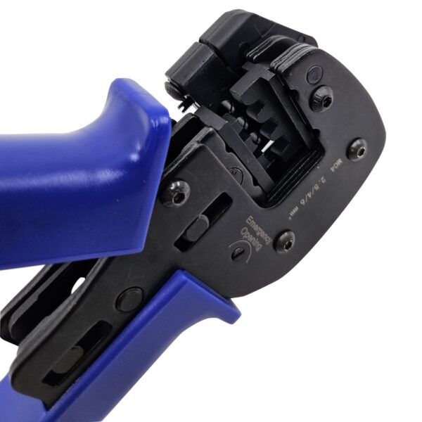 Pince de sertissage PV , pour connecteur à prise ou à fiche PV, avec insert pour MC4/2.5…6mm² – Image 5