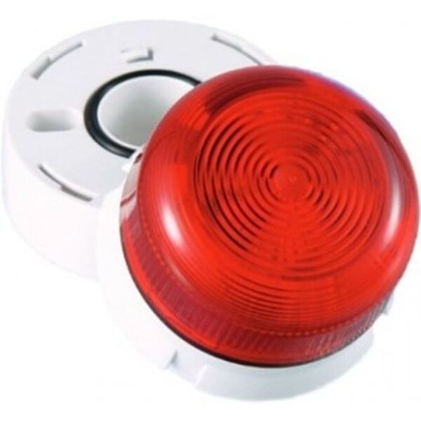 Lampe flash au xénon, 230 V AC, rouge, 15 mA, 3 W, IP65