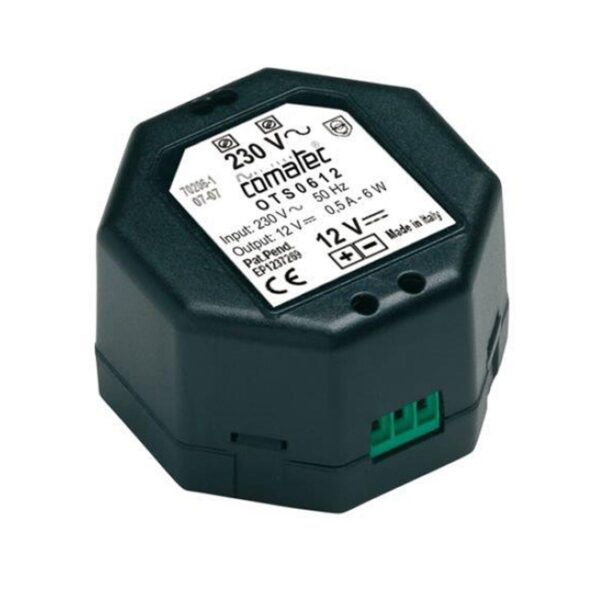 Bloc d'alimentation encastré switchButler230VAC /12VDC / 500mA